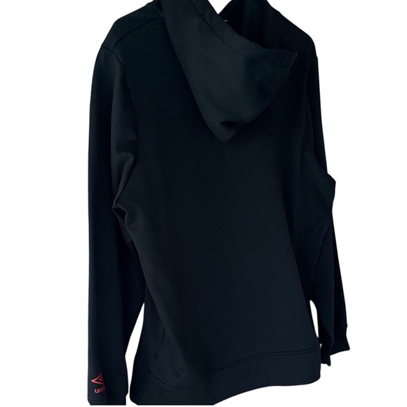 Umbro United States‎ Soccer 10 Black Hoodie Kids Size M Made in Jordan - Picture 6 of 11